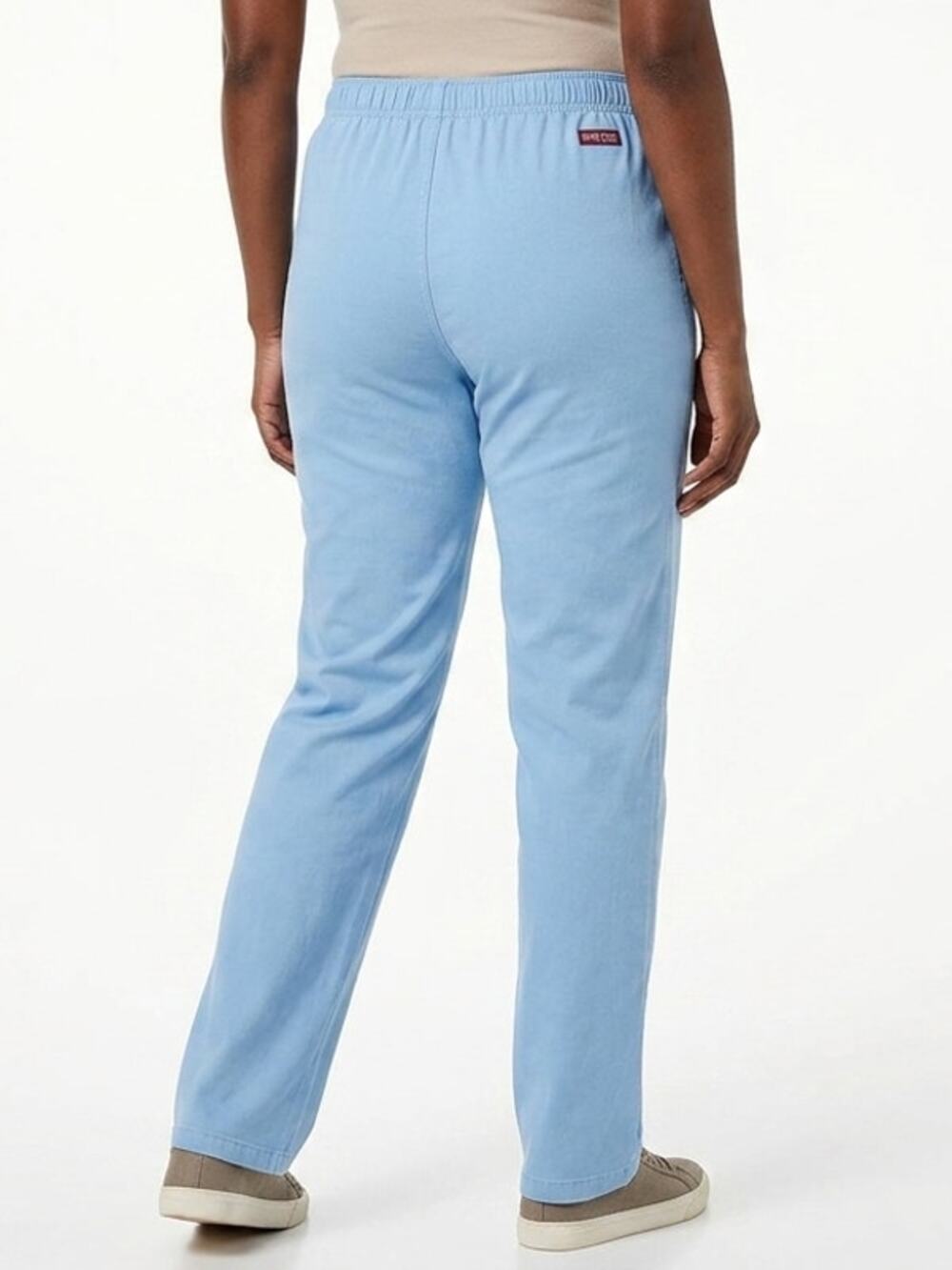 Hard Tail Forever B-121 Made in USA Blue Stretch Pants Women Size L